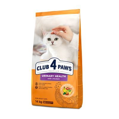 Сухой корм для кошек Club 4 Paws Премиум. Поддержание здоровья мочевыделительной системы 14 к (4820083909375)