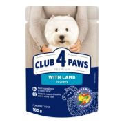 Вологий корм для собак Club 4 Paws для малих порід з ягням у соусі 100 г (4820215363464)