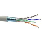 Кабель мережевий OK-Net FTP 305м, cat.6, малодимний (F/UTP-cat.6 LSOH) (КПВонг-HFЭ-ВП (250) 4*2*0,54)