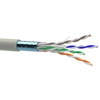 Кабель мережевий OK-Net FTP 305м, cat.6, малодимний (F/UTP-cat.6 LSOH) (КПВонг-HFЭ-ВП (250) 4*2*0,54)