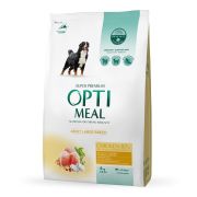 Сухой корм для собак Optimeal для больших пород со вкусом курицы 4 кг (4820083905551)