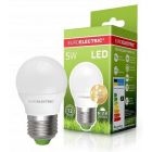 Лампочка EUROELECTRIC LED G45 5W E27 4000K 220V (LED-G45-05274(EE))