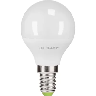 Лампочка Eurolamp LED G45 5W E14 3000K 220V (LED-G45-05143(P))