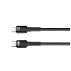 Дата кабель USB-C to USB-C 1.0m 3.0A black ColorWay (CW-CBPDCC047-BK)