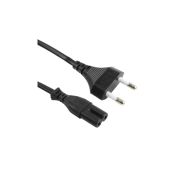 Кабель питания C7 1.5m 0.5mm2 Merlion (PC-184/2 CEE7/16-C7-CCA15)