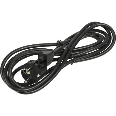 Кабель живлення C5 3.0m 0.75mm2 Merlion (PC-186 CEE7/7-IECC5CCA30)