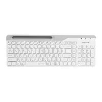 Клавиатура A4Tech FBK25 Wireless White (4711421961578)