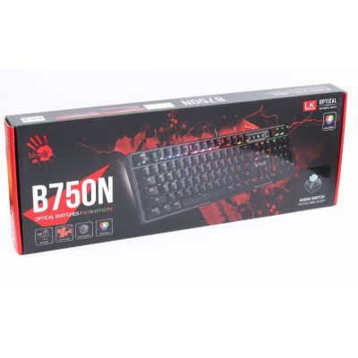Клавиатура A4Tech Bloody B750N USB Black (4711421966191)