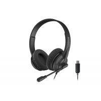 Наушники A4Tech HU-10 Black (4711421965286)