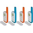 Портативная рация Motorola TALKABOUT T42 Quad Pack (B4P00811MDKMAQ)