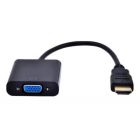 Переходник ST-Lab HDMI male to VGA F (с кабелями аудио и питания от USB) (U-990)