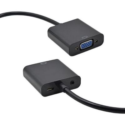Переходник ST-Lab HDMI male to VGA F (с кабелями аудио и питания от USB) (U-990)