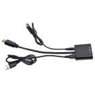 Переходник ST-Lab HDMI male to VGA F (с кабелями аудио и питания от USB) (U-990)