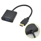Переходник ST-Lab HDMI male to VGA F (с кабелями аудио и питания от USB) (U-990)