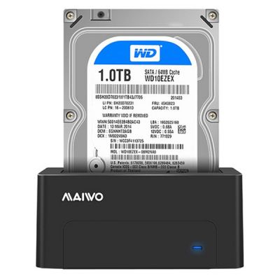 Док-станция для накопителей Maiwo HDD 2.5"/3.5" SATA/SSD USB 3.0 (K308P)