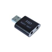 Звуковая плата Dynamode (USB-SOUND7-ALU black)