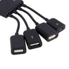 Концентратор Lapara (LA-MicroUSB-OTG-HUB black)