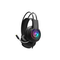 Наушники Marvo Multi-LED USB Black (HG8935)