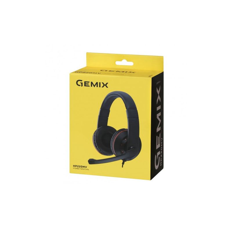 Навушники Gemix Black (HP-220MV)