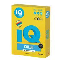 Бумага IQ color А4 80g 500sh yellow, Canary, intensive Mondi (CY39/A4/80/IQ)