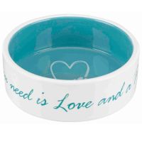 Посуд для собак Trixie Pet\'s Home 300 мл/12 см (бірюзовий) (4011905250502)