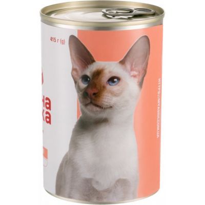 Паштет для кошек М\'ясна Миска ассорти 415 г (4820255190273)