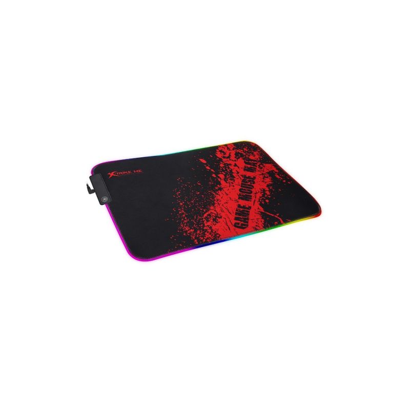 Коврик для мышки Xtrike ME RGB lighting Black/Red (MP-602)