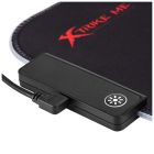 Коврик для мышки Xtrike ME RGB lighting Black/Red (MP-602)