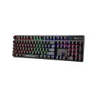 Клавиатура Xtrike ME 6 colors-LED Mechanical Red Switch USB Black (GK-980)