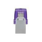 USB флеш накопитель Kingston 256GB DataTraveler microDuo 3C USB 3.2/Type C (DTDUO3CG3/256GB)