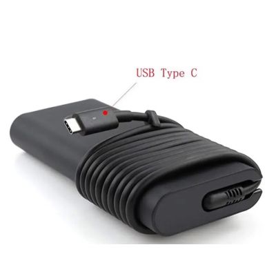 Блок питания к ноутбуку Dell 130W 20V/6.5A, 15V/3A, 9V/3A, 5V/3A, TYPE-C, oval-корпус (A40348)