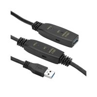 Дата кабель USB 3.0 AM/AF 10.0m active PowerPlant (CA912858)