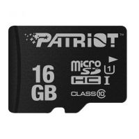 Карта пам\'яті Patriot 16GB microSDHC class 10 UHS-I LX (PSF16GMDC10)