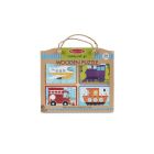 Пазл Melissa&Doug деревянные в футляре "Транспортные средства" (MD31361)