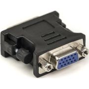 Перехідник VGA to DVI-I (24+5 pin), черный PowerPlant (CA910892)