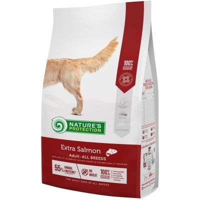 Сухий корм для собак Nature\'s Protection Extra Salmon Adult All breeds 12 кг (NPS45752)