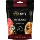Лакомство для собак Savory с антипаразитарным эффектом, тунец и чеснок 200 г (4820232631324)