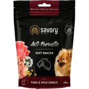 Лакомство для собак Savory с антипаразитарным эффектом, тунец и чеснок 200 г (4820232631324)