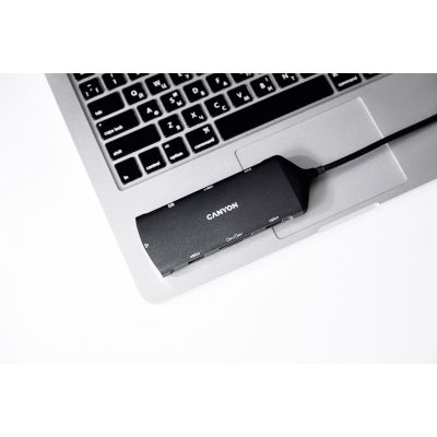 Порт-репликатор Canyon 8-in-1 USB-C (CNS-TDS15)