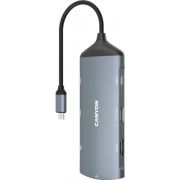 Порт-репликатор Canyon 8-in-1 USB-C (CNS-TDS15)