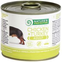 Консерви для собак Nature\'s Protection Adult Chicken&Turkey 400 г (KIK24630)