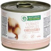 Консерви для собак Nature\'s Protection Adult Small Breeds Turkey&Apples 200 г (KIK24520)