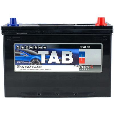 Аккумулятор автомобильный TAB 95 Ah/12V Polar S Euro Japan (246 895)