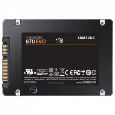 Накопичувач SSD 2.5" 1TB 870 EVO Samsung (MZ-77E1T0B/EU)