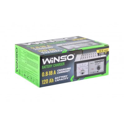 Зарядное устройство для автомобильного аккумулятора WINSO (139100)