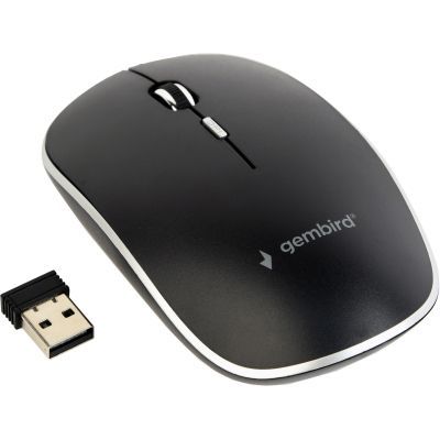 Мишка Gembird (MUSW-4BS-01) Wireless Black (MUSW-4BS-01)