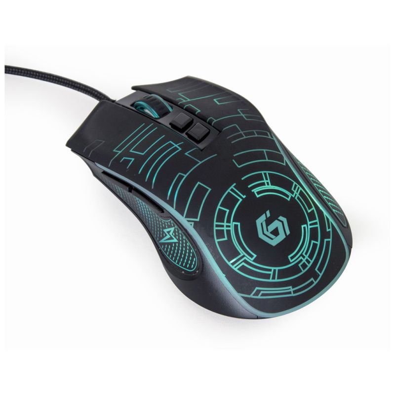 Мишка Gembird USB Black (MUSG-RGB-01)