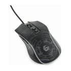 Мишка Gembird USB Black (MUSG-RGB-01)