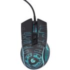 Мышка Gembird (MUSG-RGB-01) USB Black (MUSG-RGB-01)