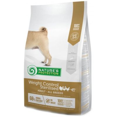 Сухий корм для собак Nature\'s Protection Weight Control Sterilised Adult all breeds 4 кг (NPS45660)